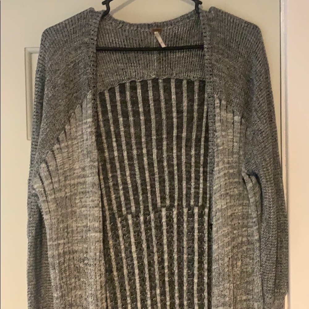 Free people long cardigan